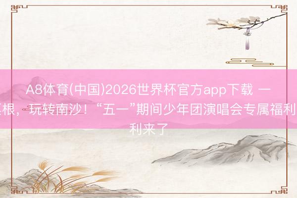 A8体育(中国)2026世界杯官方app下载 一张票根，玩转南沙！“五一”期间少年团演唱会专属福利来了